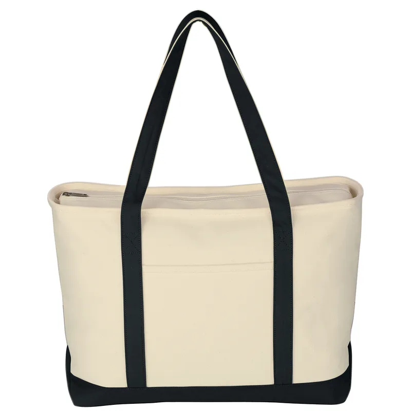 Large Starboard Cotton Canvas Tote Bag view 2