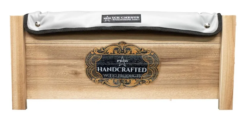 FRIO Picnic Cedar 24 Can Cooler (Laser Etched) view 2