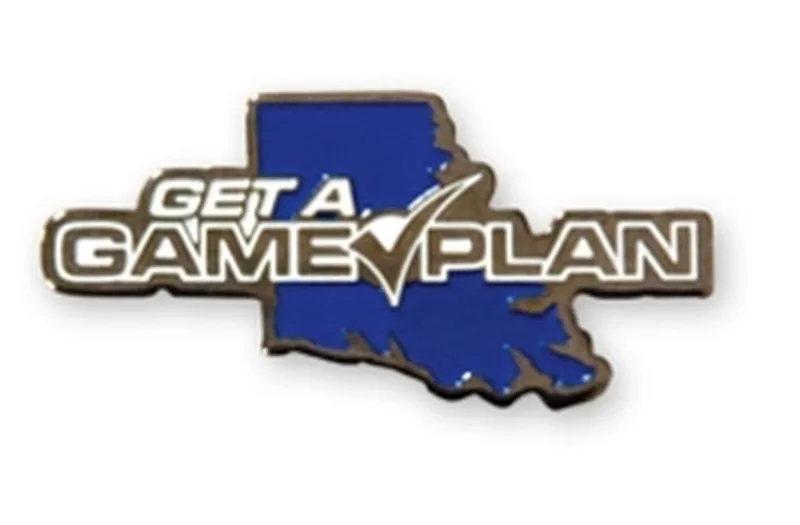 Power Stamped® - Soft Enamel Brass Pin (Various Sizes)