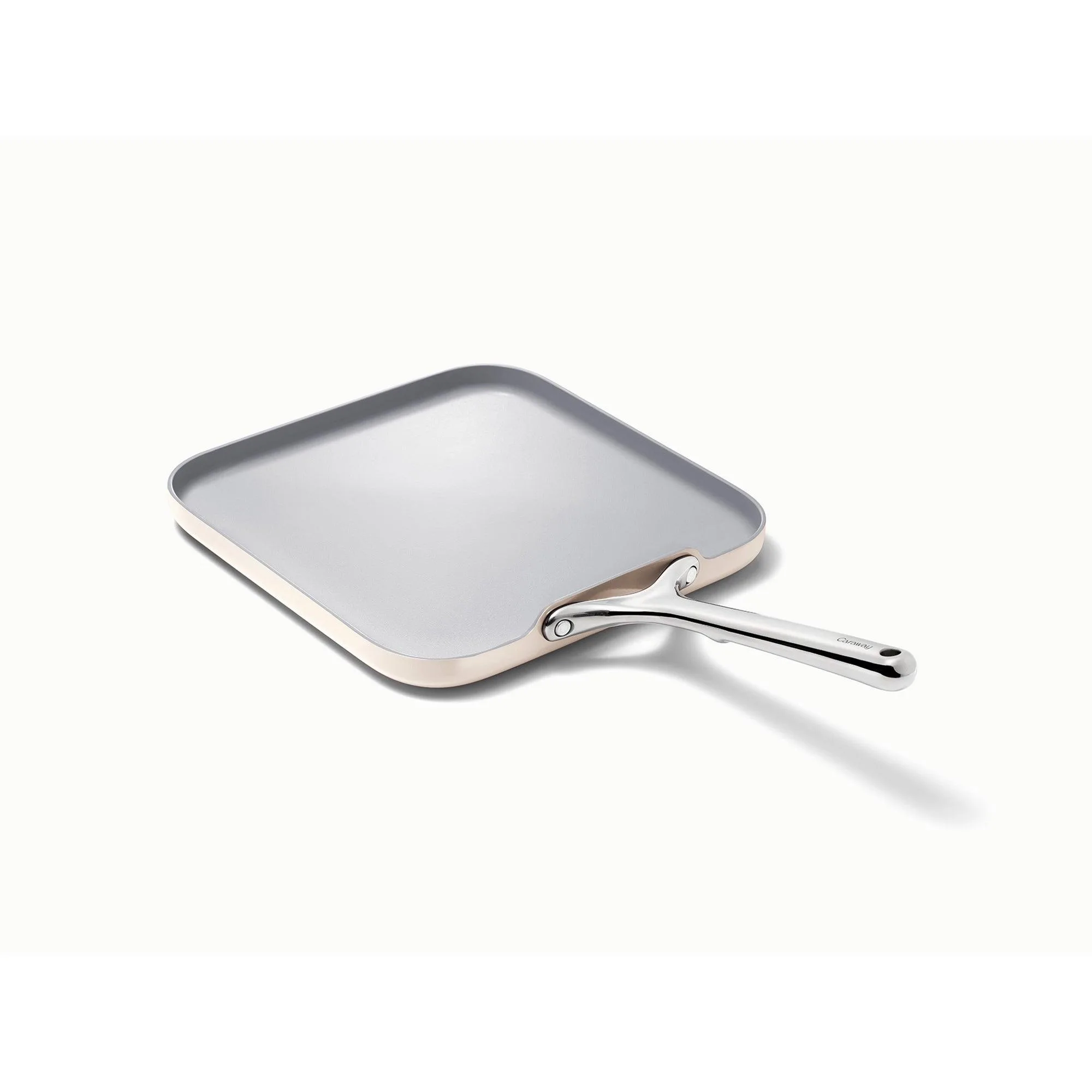 Caraway 11" Square Flat Griddle Pan Cream