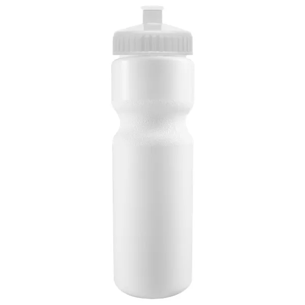 Cyclo-Cross 28oz Bike Bottle - White w/Push-Pull Lid view 3