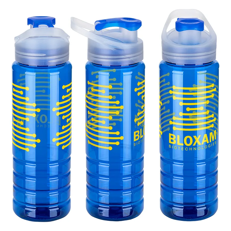 Breakaway 26 oz RPET Sports Bottle with Flip-Top Spout view 3