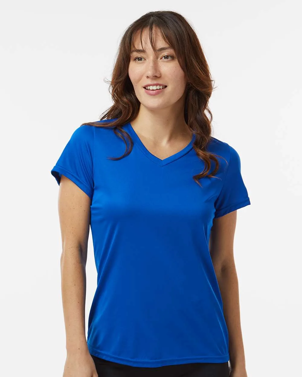 Augusta Sportswear® Women's Nexgen Wicking V-Neck T-Shirt view 4