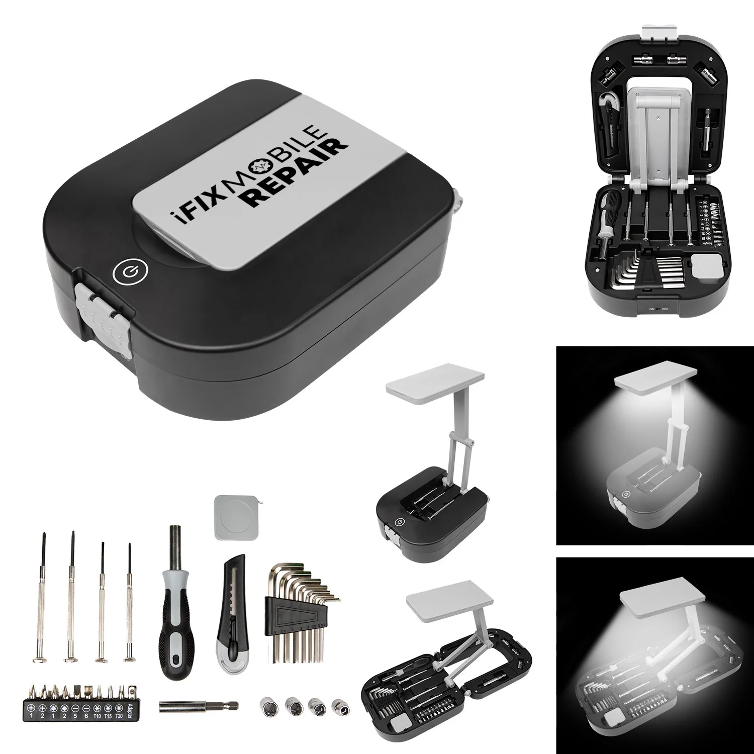 30 Piece Tool Kit With Light view 2