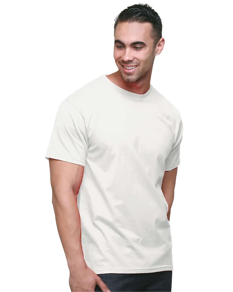 Bayside® Men's Union-Made Fine Jersey T-Shirt view 3