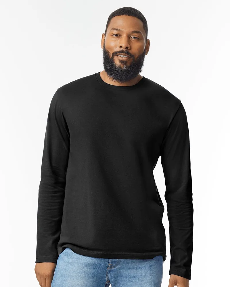 Gildan® Unisex Softstyle® Long Sleeve T-Shirt view 2