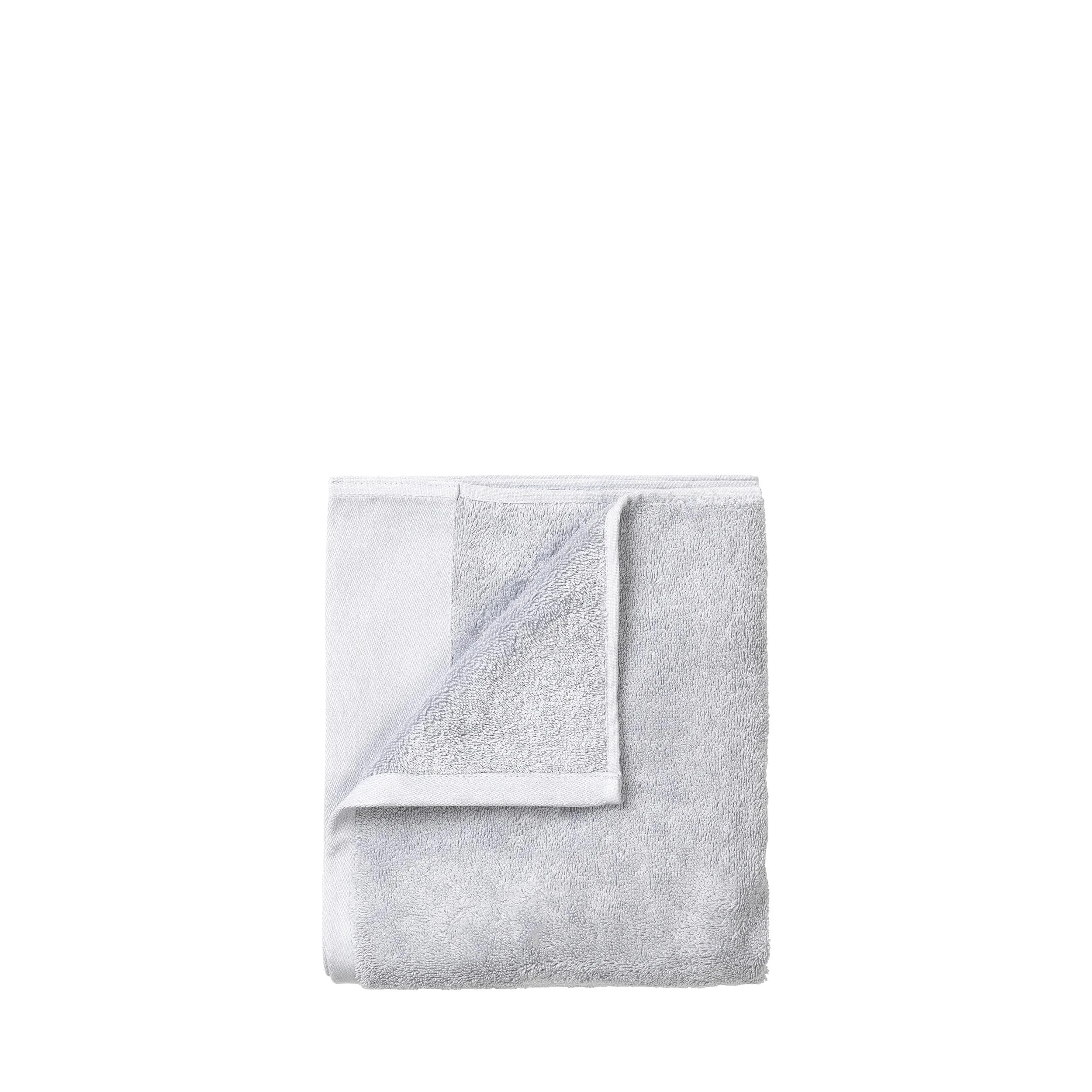 Blomus Riva Organic Terry Washcloths 12 X 12 Set Of 4 - Microchip Gray