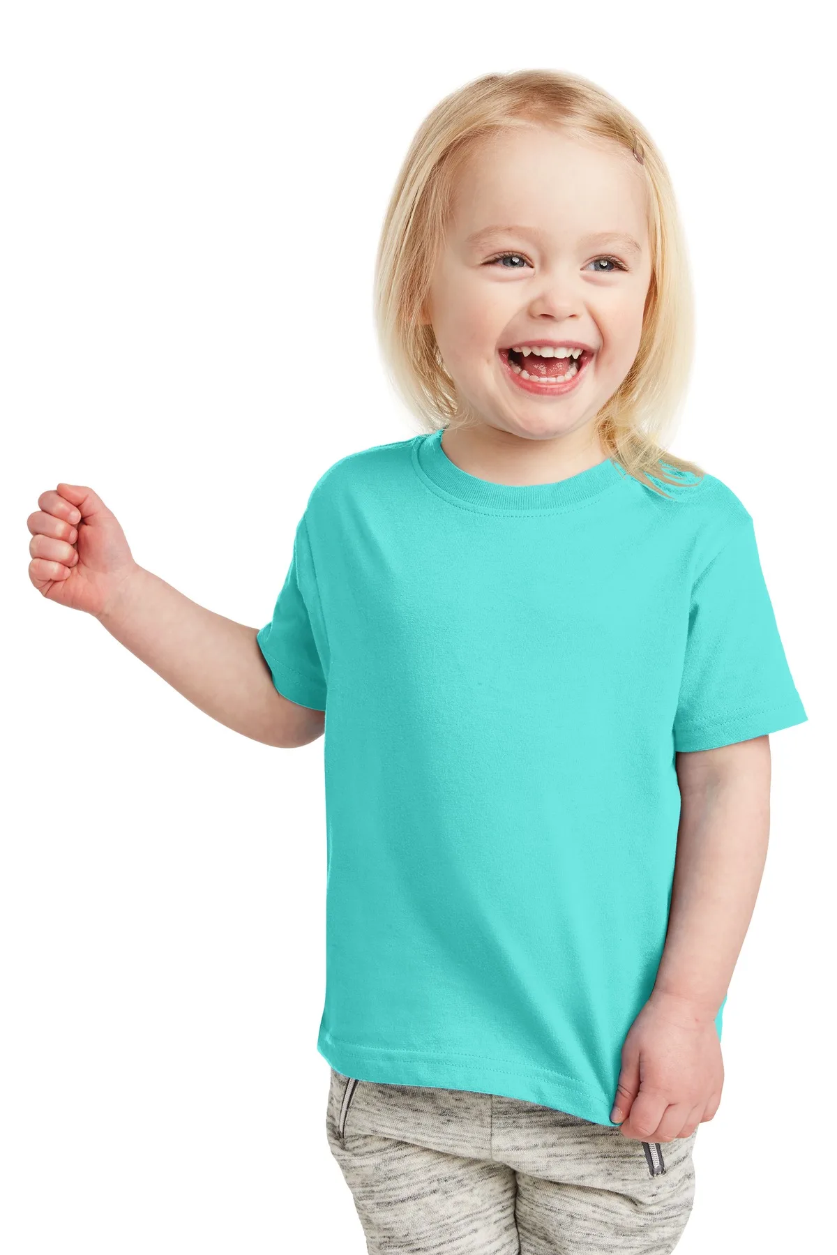 Rabbit Skins™ Toddler Fine Jersey Tee.