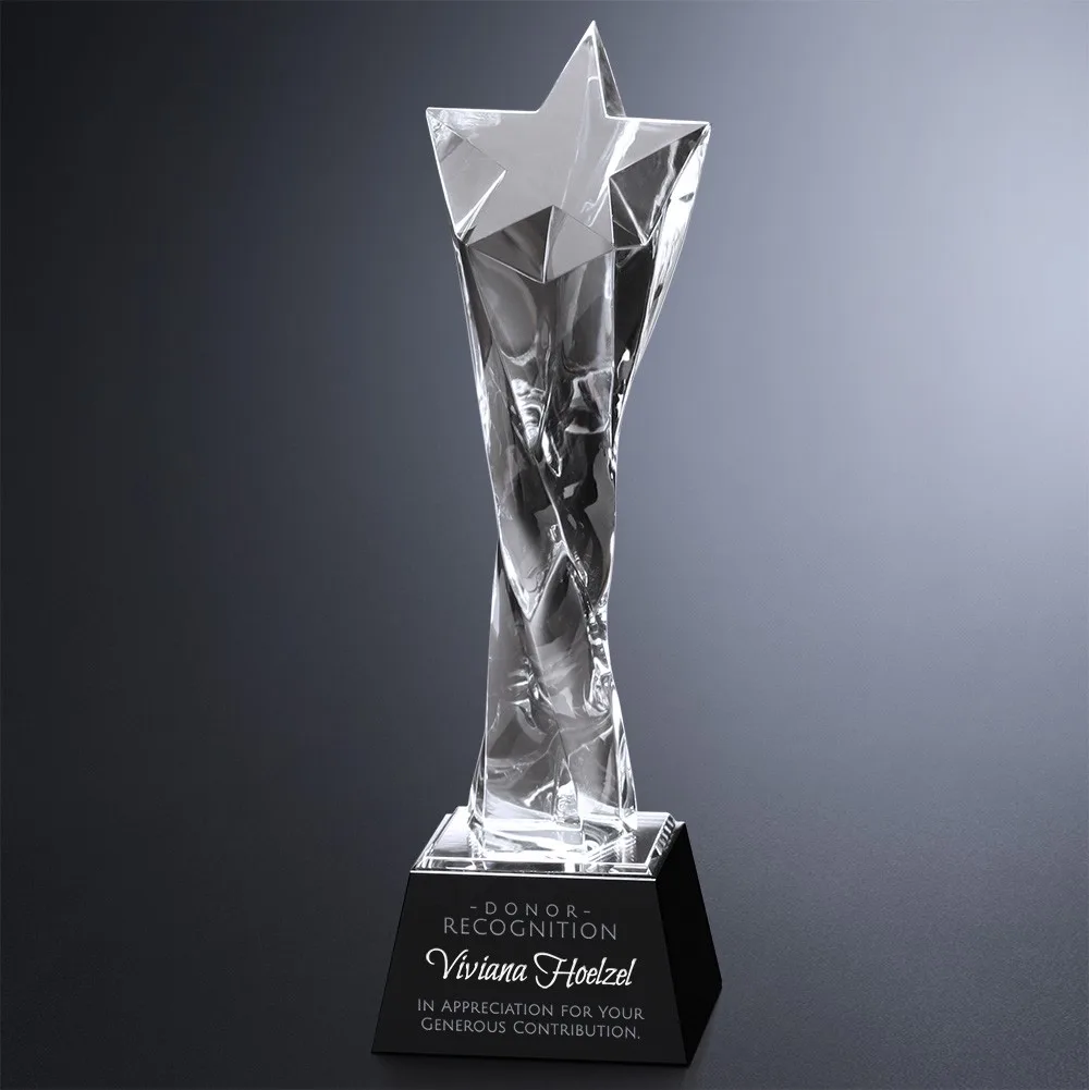 Twisted Star Optical Award 11" view 2