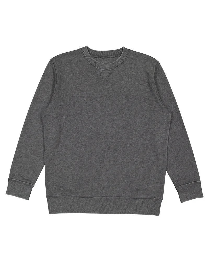 LAT® Unisex Vintage Wash Fleece Crewneck Sweatshirt