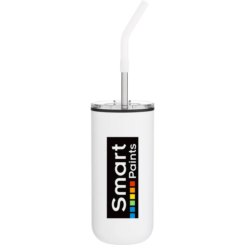 16 oz Ryder Travel Tumbler (Matte White)