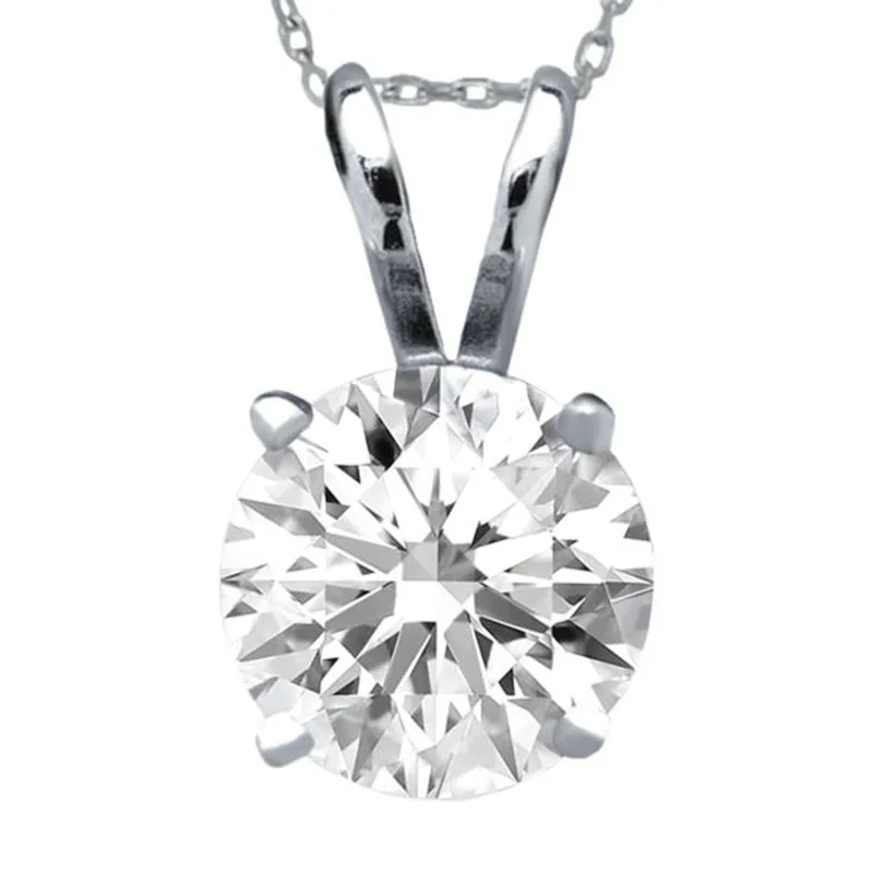 Antwerp Sterling Silver Cubic Zirconia Dream Necklace (2 CTTW)