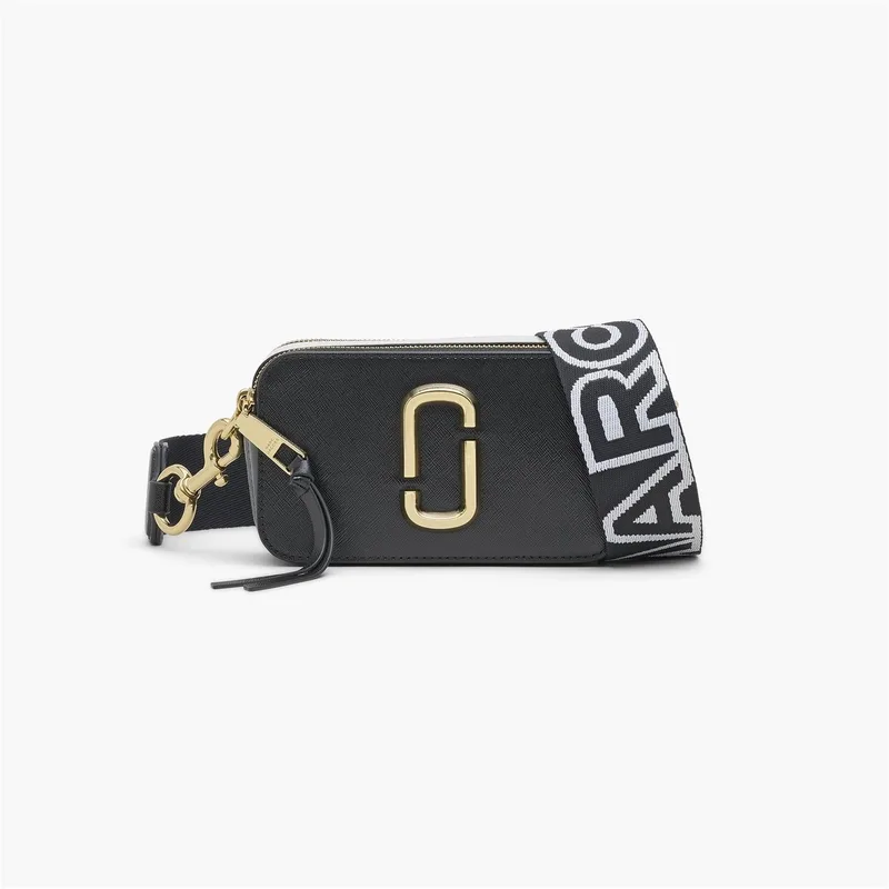 Marc Jacobs The Snapshot Bag - Black/Gold
