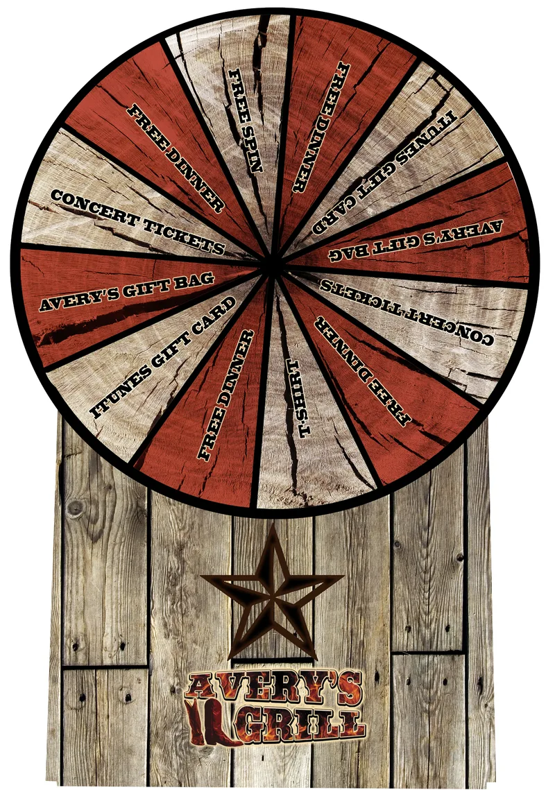 VP Table Top Prize Wheel