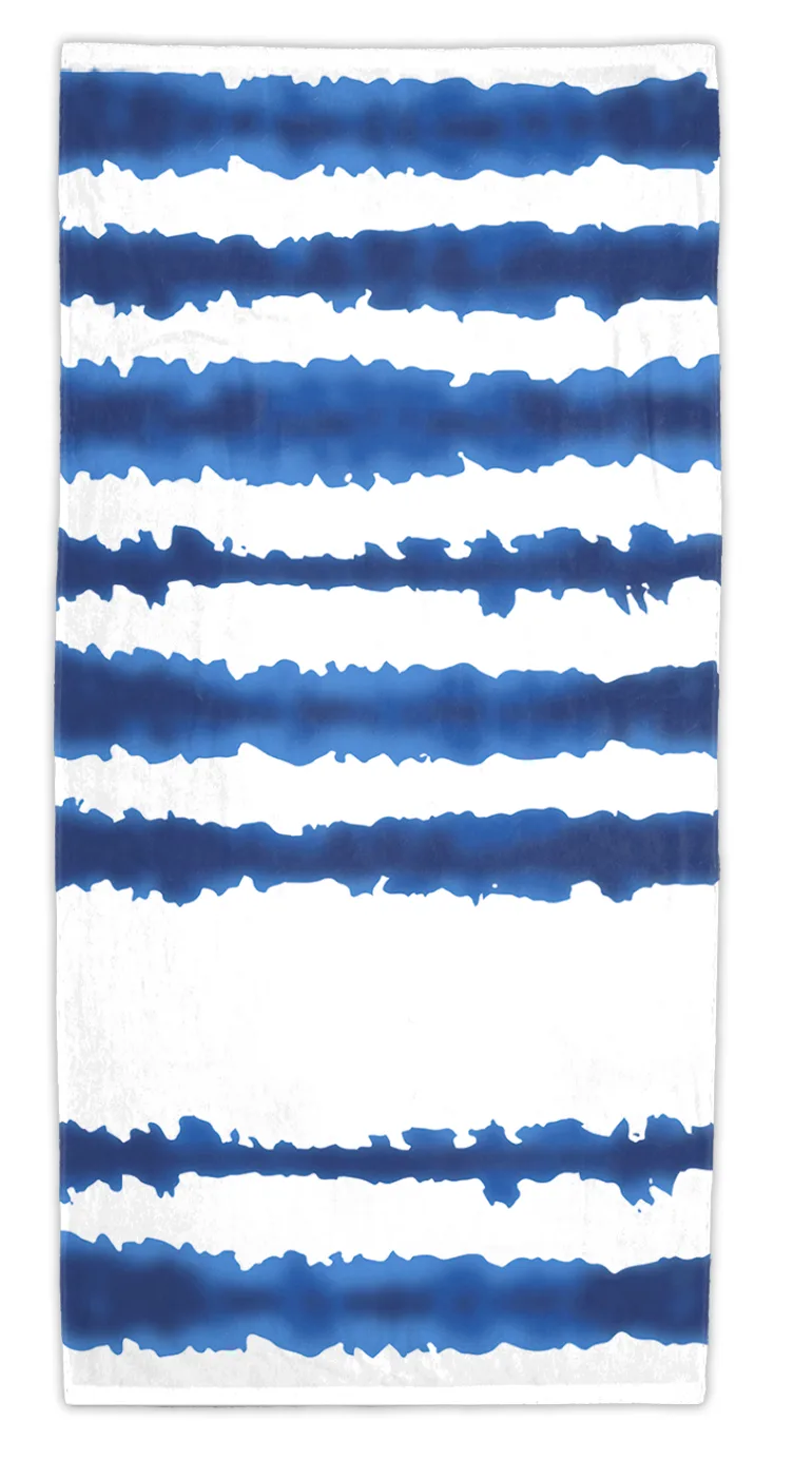 Good Vibes Cabana Stripe Beach Towel™ view 7