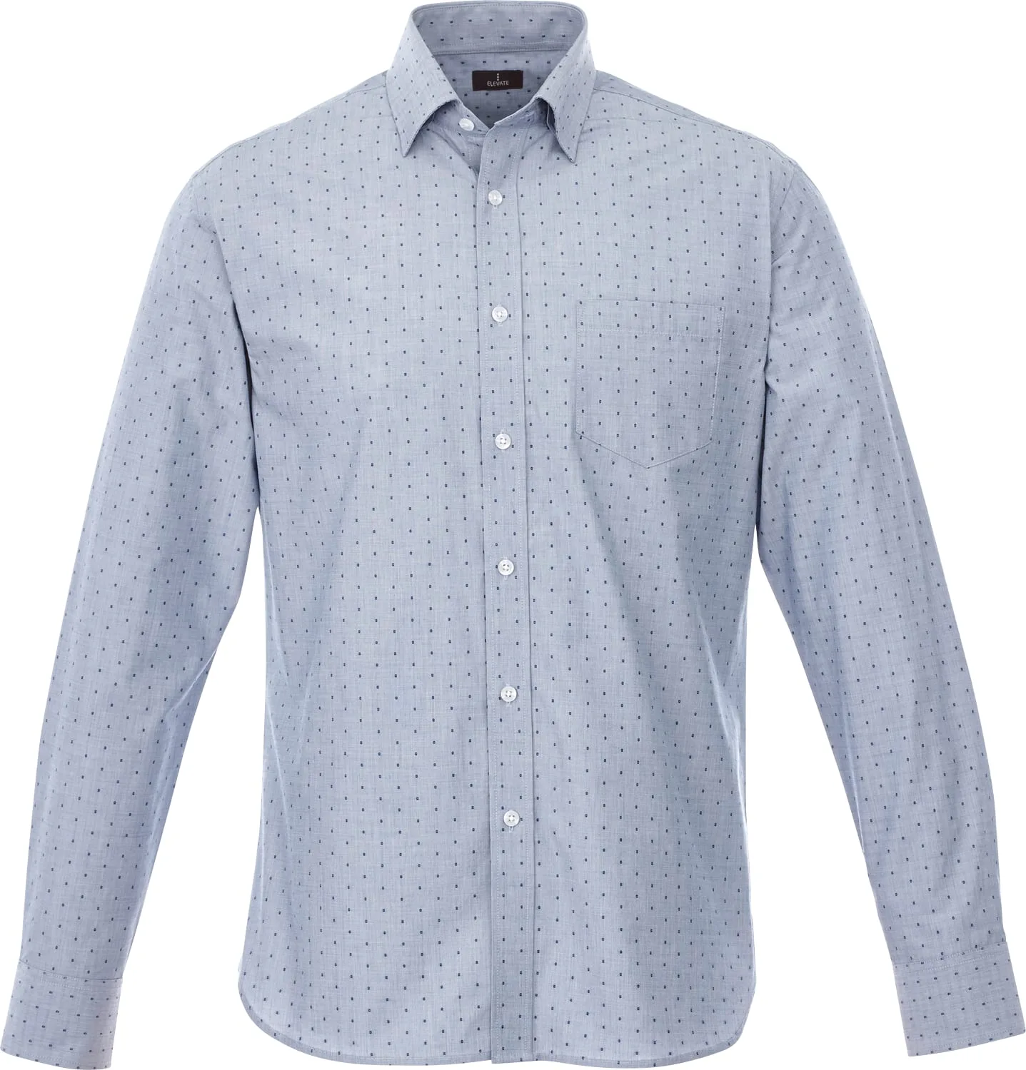 Men's HUNTINGTON Long Sleeve Dotted Button Up Shirt view 2