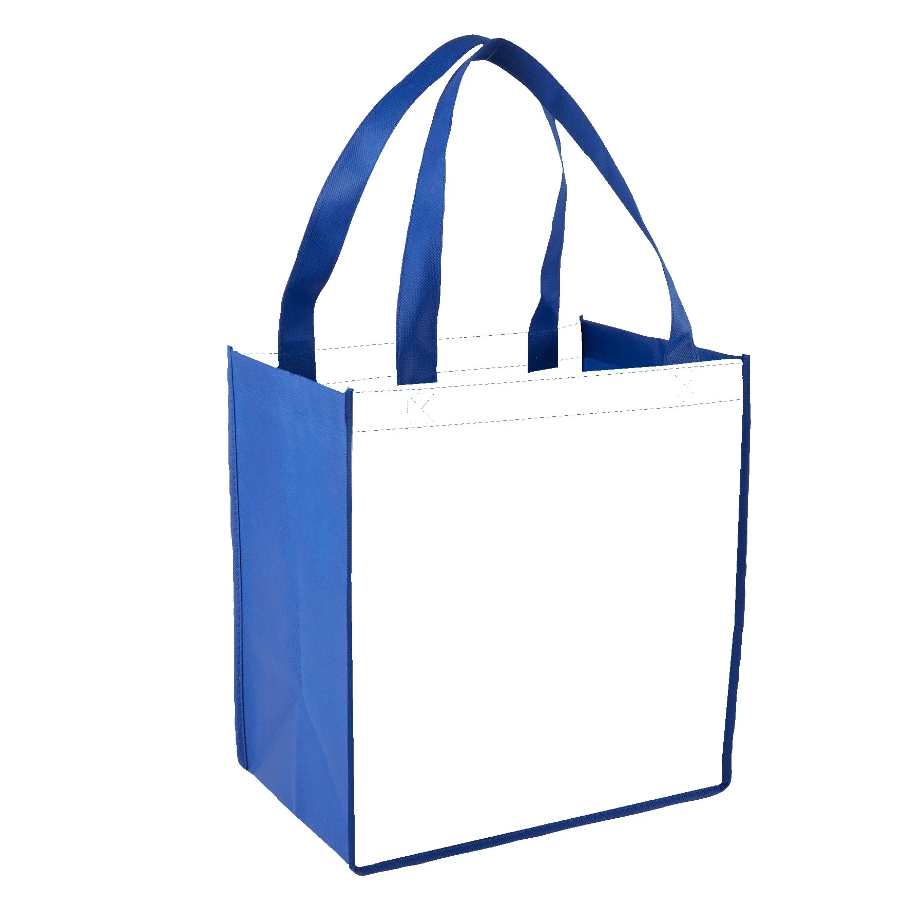 Sublimated Non-Woven Grocery Tote Bag (2-Sided) view 2