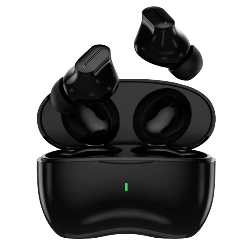 Supersonic True Wireless Stereo Earbuds W/ Charging Case Black