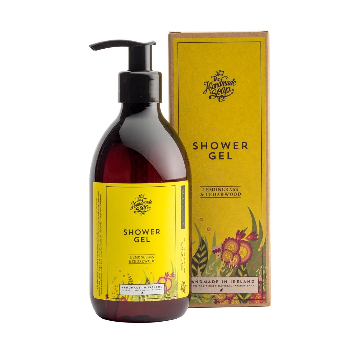 The Handmade Soap Co Shower Gel - Lemongrass And Cedarwood 300Ml