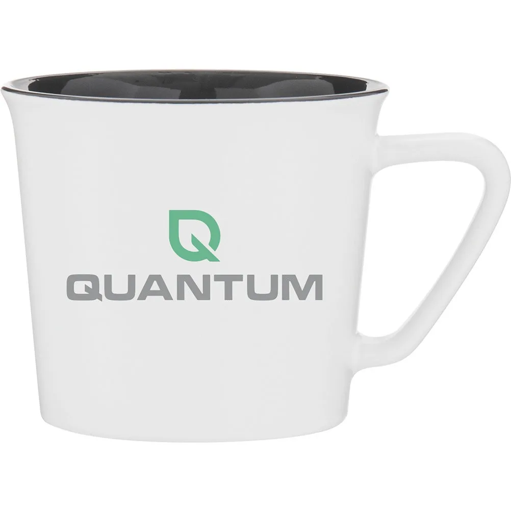 11 oz Cavetto Ceramic Mug (Storm Gray)