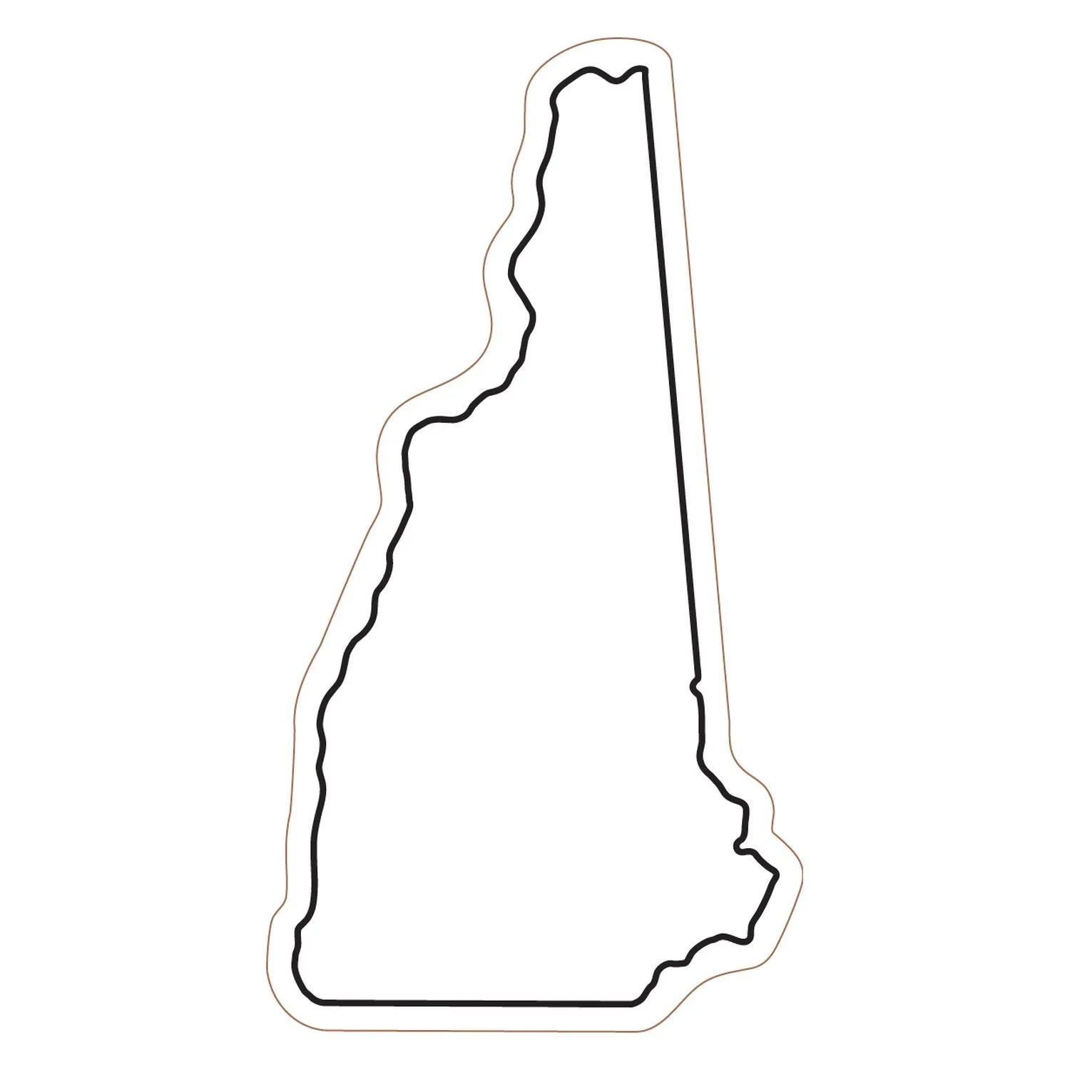 New Hampshire State Magnet view 2