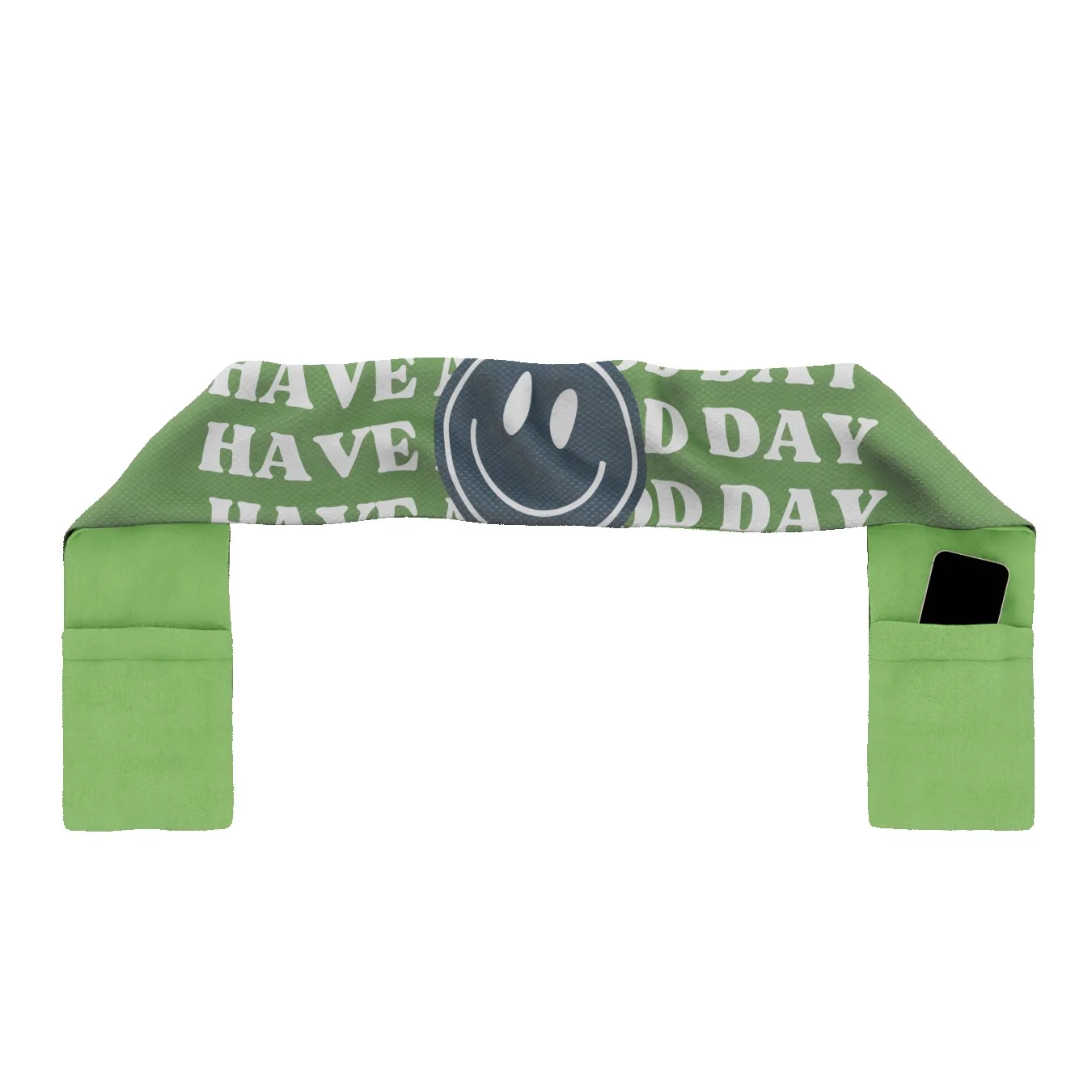 Jersey Mesh Scarf w/ Pockets (62"x6 1/2")