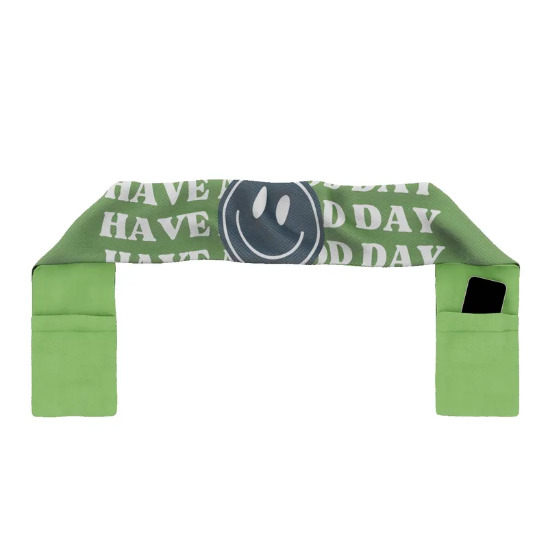 Jersey Mesh Scarf w/ Pockets (62"x6 1/2")
