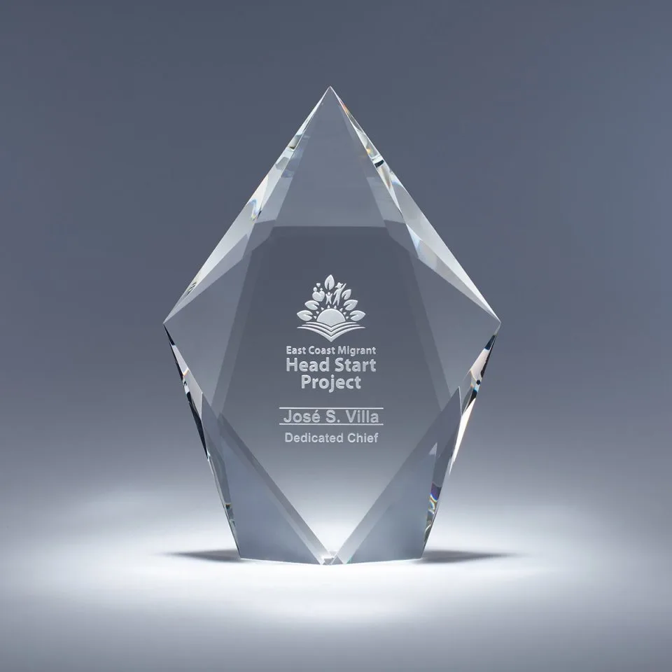 9.5" Sculpta Crystal Award