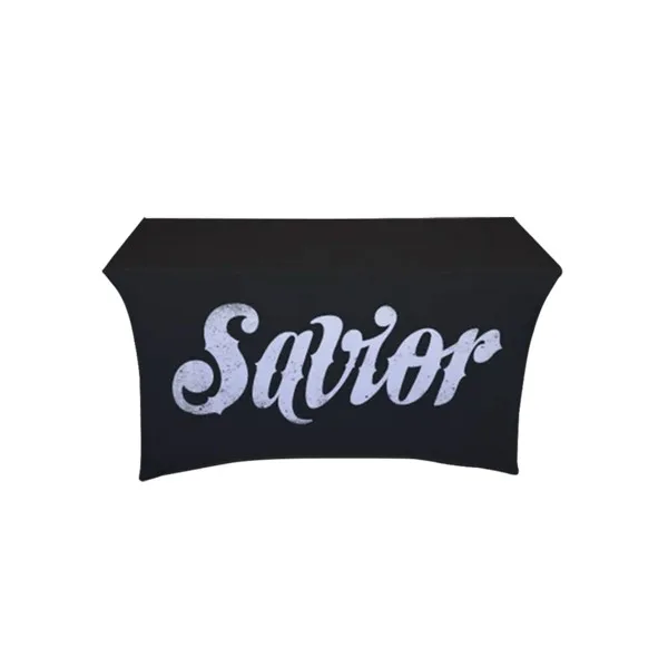 IMPORT 4' Stretch Full Color Table Throw