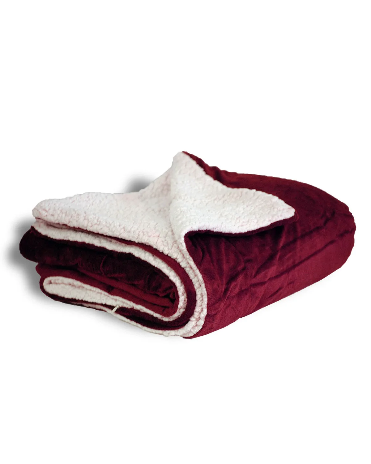 Alpine Fleece Micro Mink Sherpa Blanket view 2