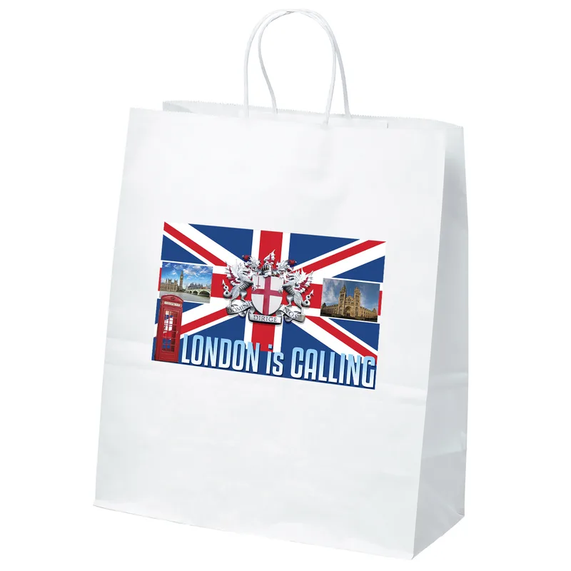 Citation - White Shopper - ColorVista (13" x 6" x 15")