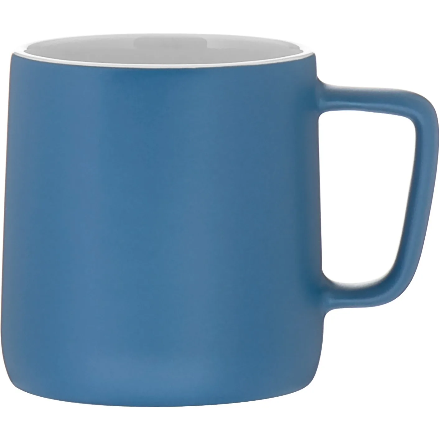 12 oz Oslo Ceramic Mug (Steel Blue) view 2