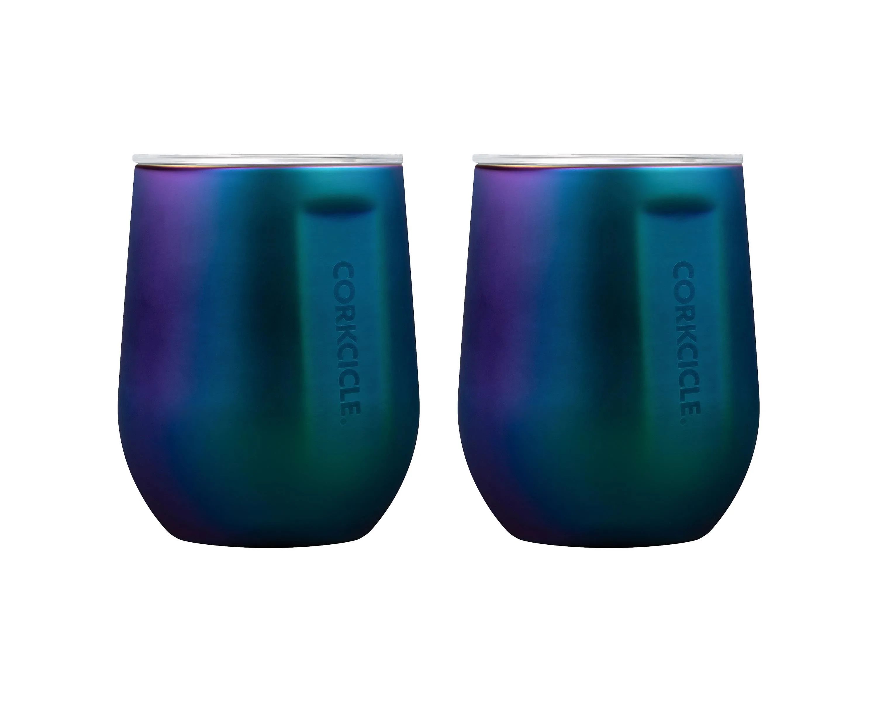 Corkcicle 12 Oz. Stemless Wine Cup - Dragonfly, 2 Pack