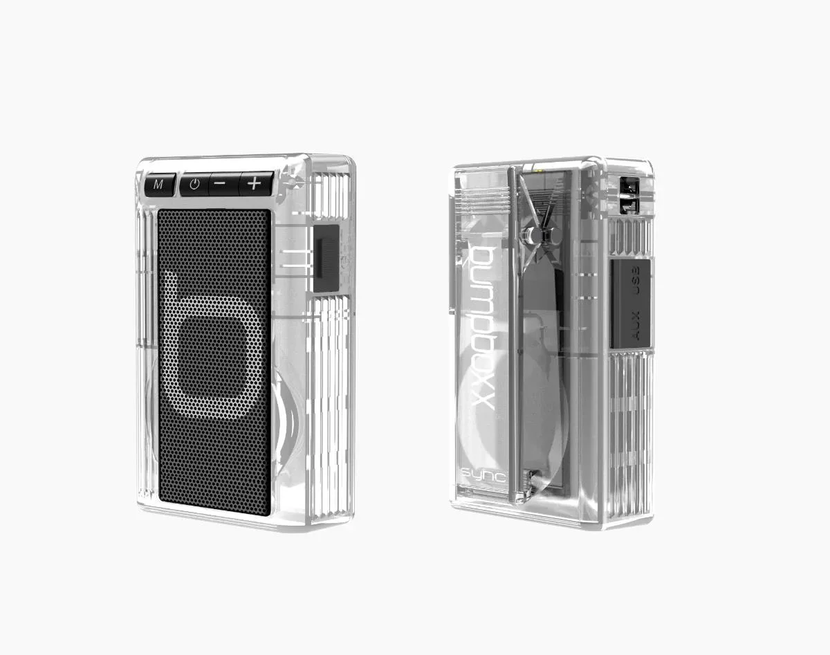 Bumpboxx Retro Pager Beeper Clear