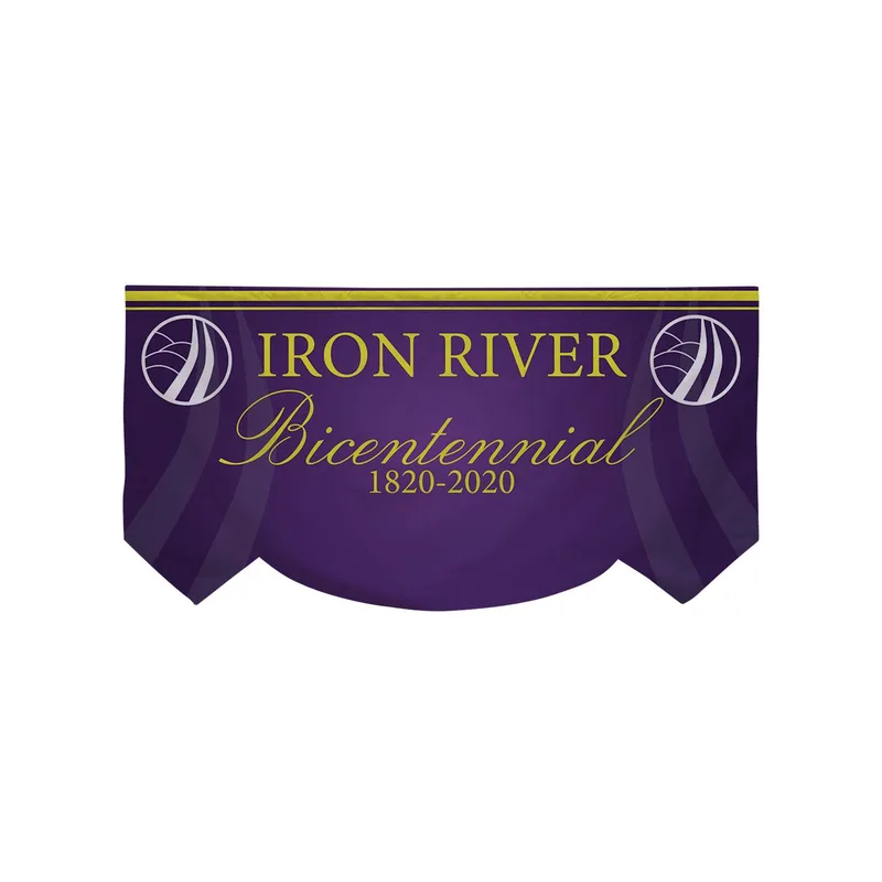3' x 6' Parade Banner Scallop Bottom
