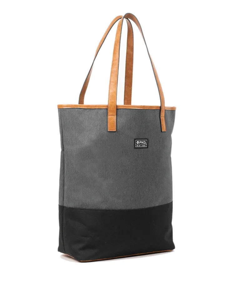 PKG Hazelton Vertical Tote Bag - Gray