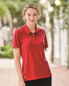 Adidas® Women's Performance Sport Polo Shirt view 2