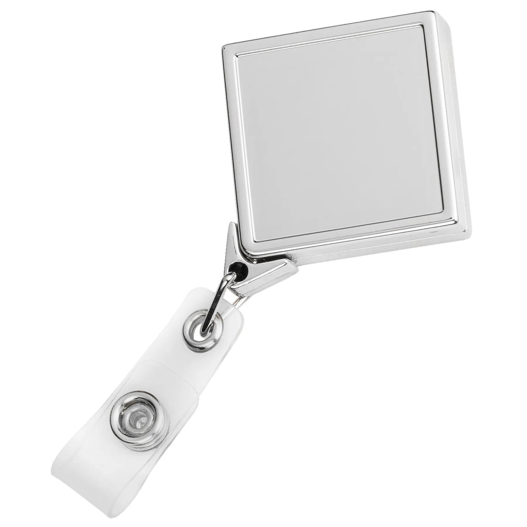 Chrome Jumbo Diamond Badge Reel view 2