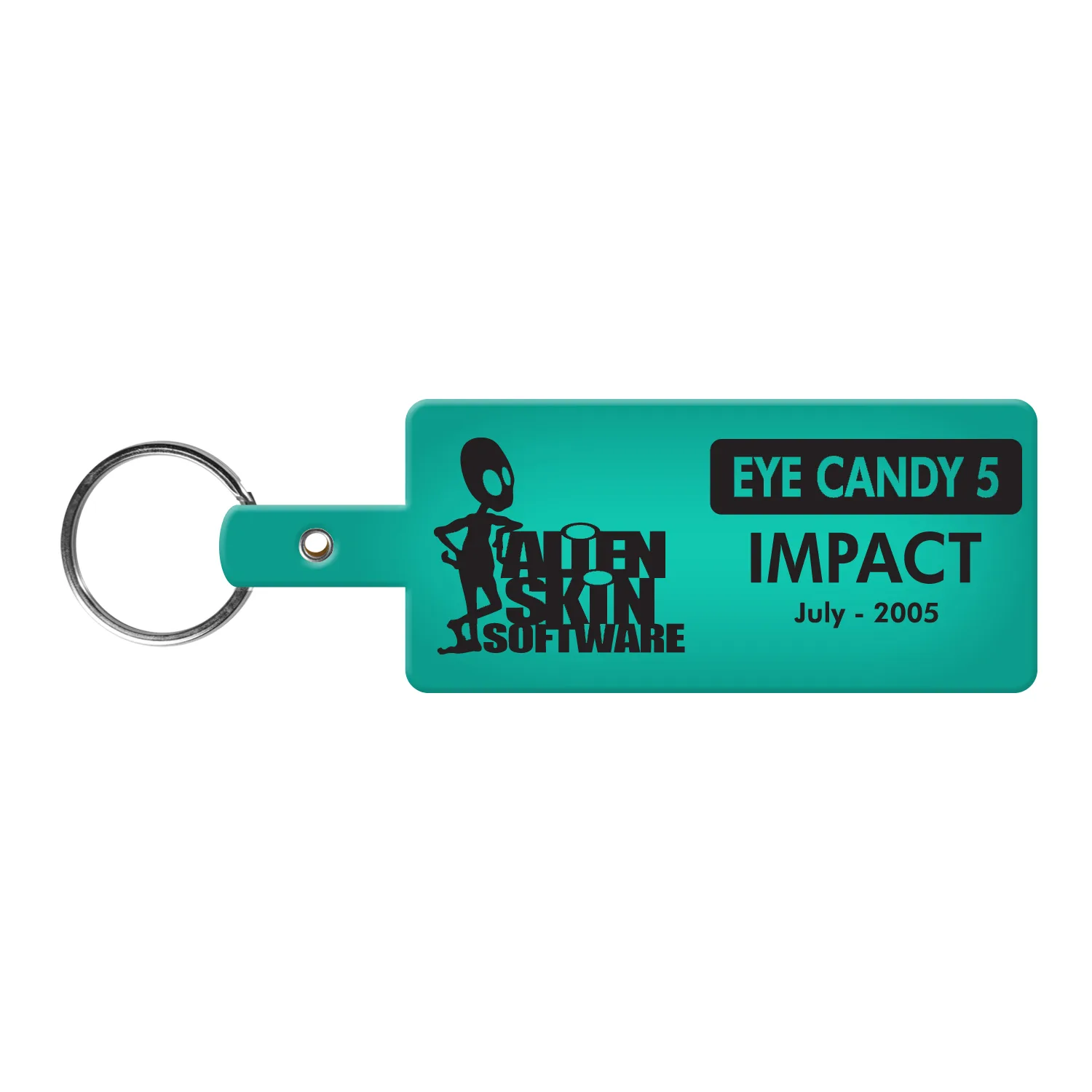 Rectangle Flexible Key Tag view 7
