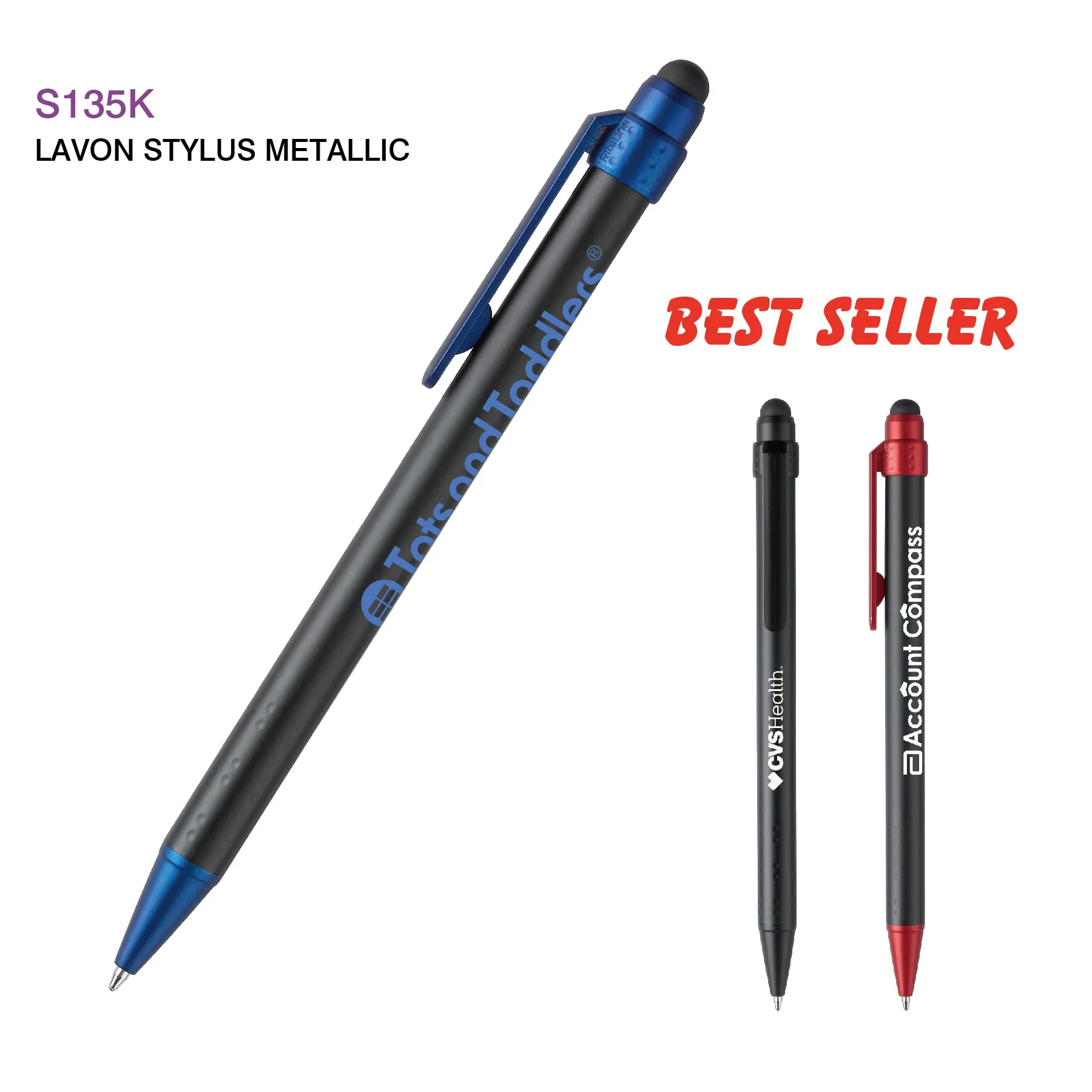 Lavon Metallic Pen & Stylus