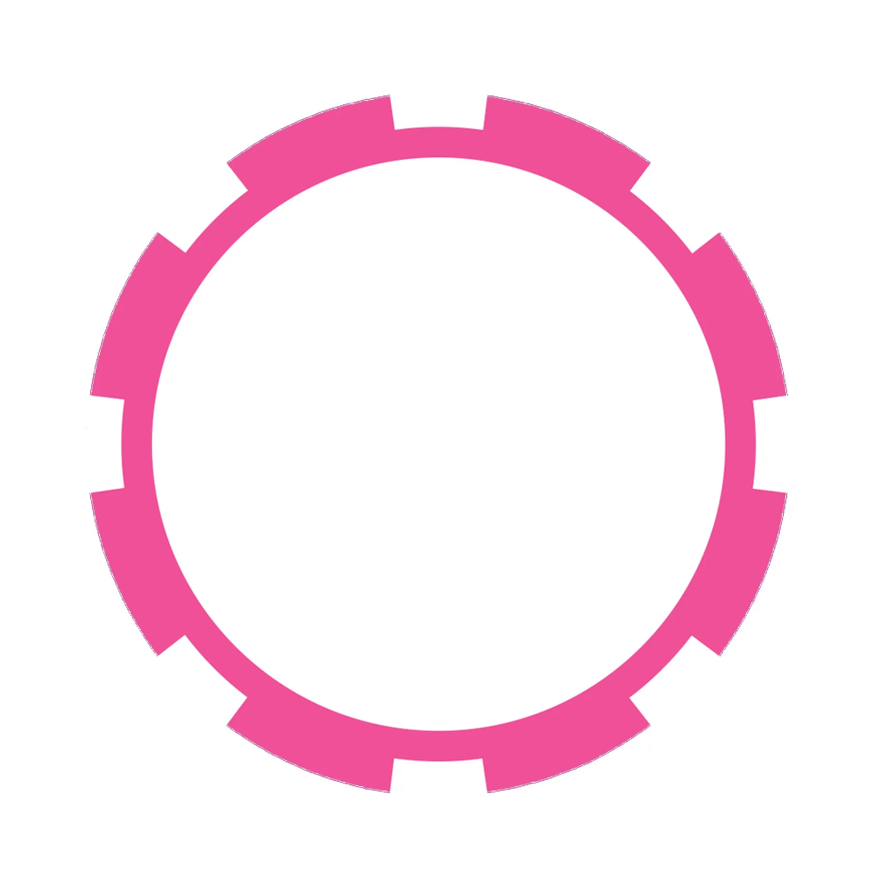 Poker Chip Universe Poker Chip Ball Marker - Pink/White
