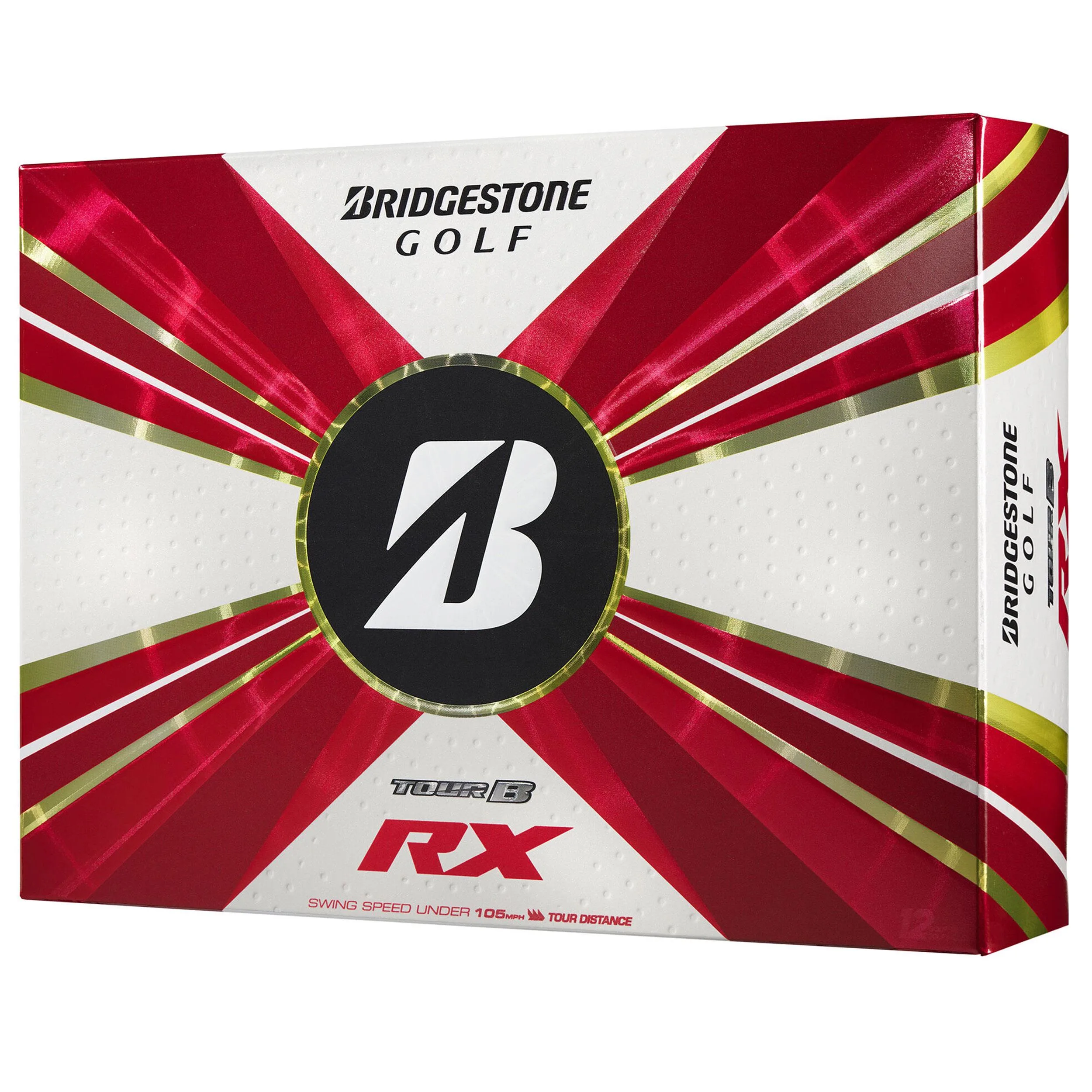Bridgestone Tour B Rx 2022 White Golf Balls - 1 Dozen