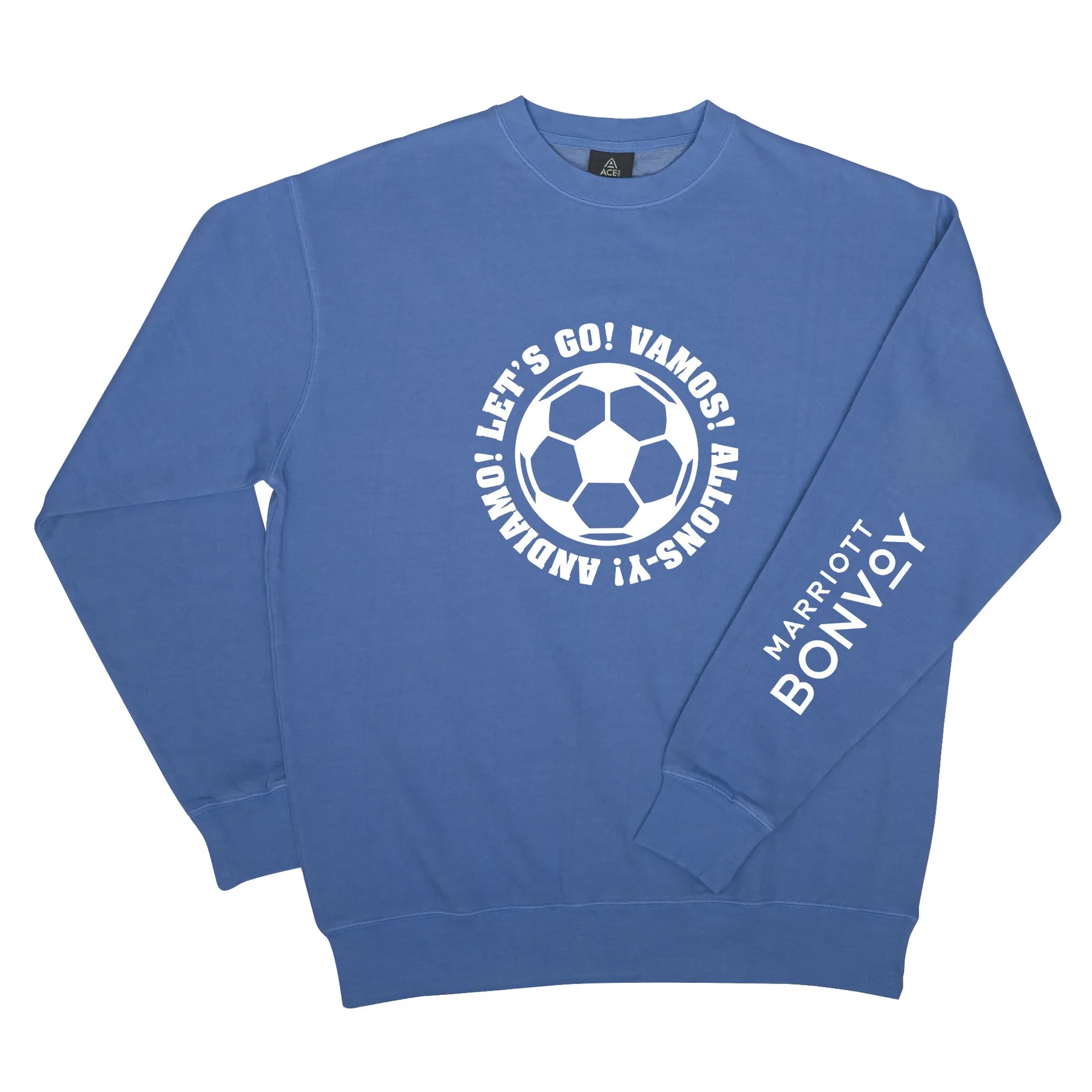 Soccer - ACE Vintage Wash Crew Fleece view 4