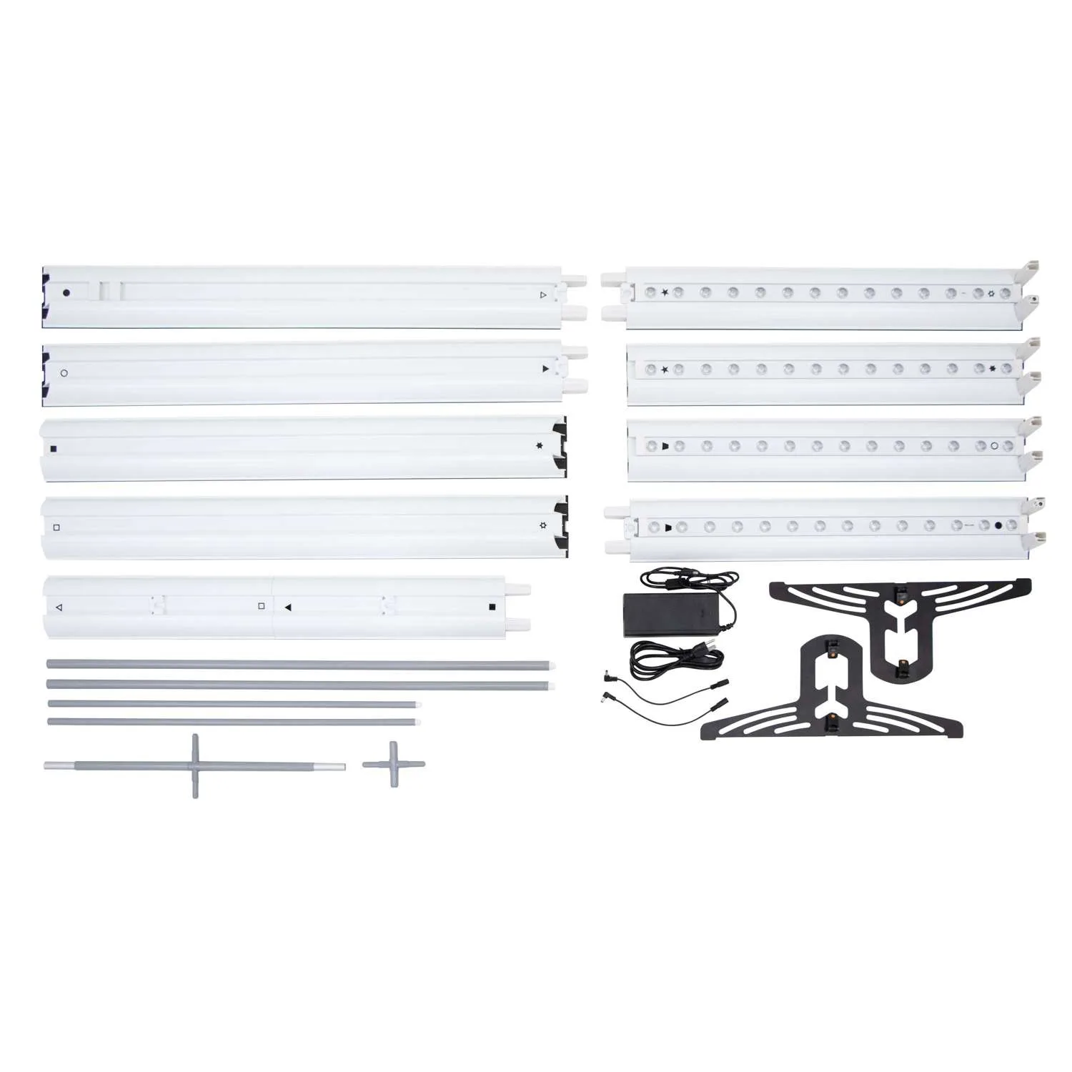 5'W x 6.5'H & 8'H Astra Wall Hardware view 2