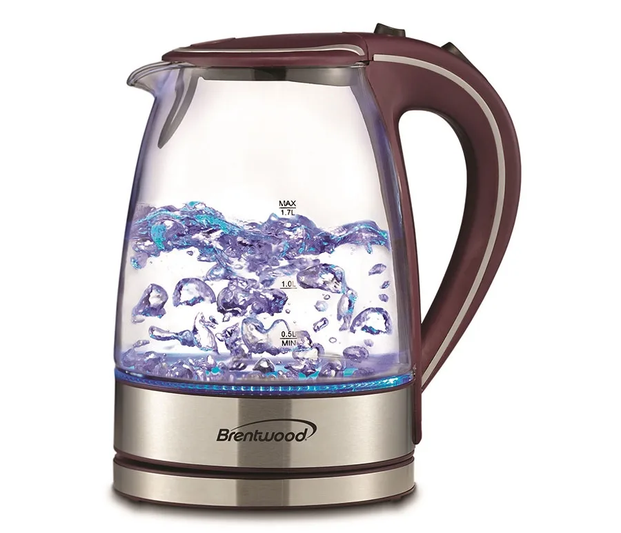 1.8 Quart Purple Glass Kettle
