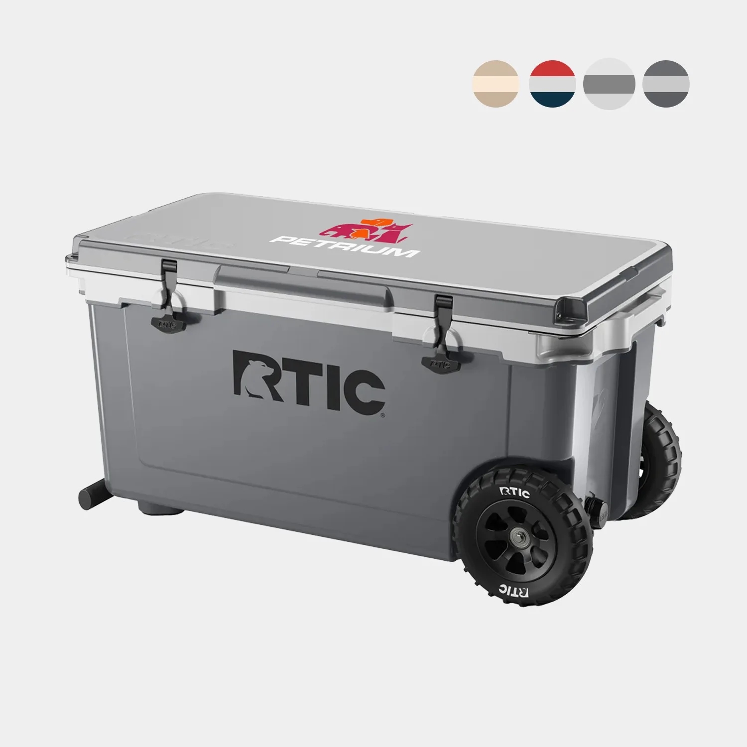 72 QT RTIC® Insulated Ultra-Light Wheeled Hard Cooler Ice Chest 36.75" x 18.75"
