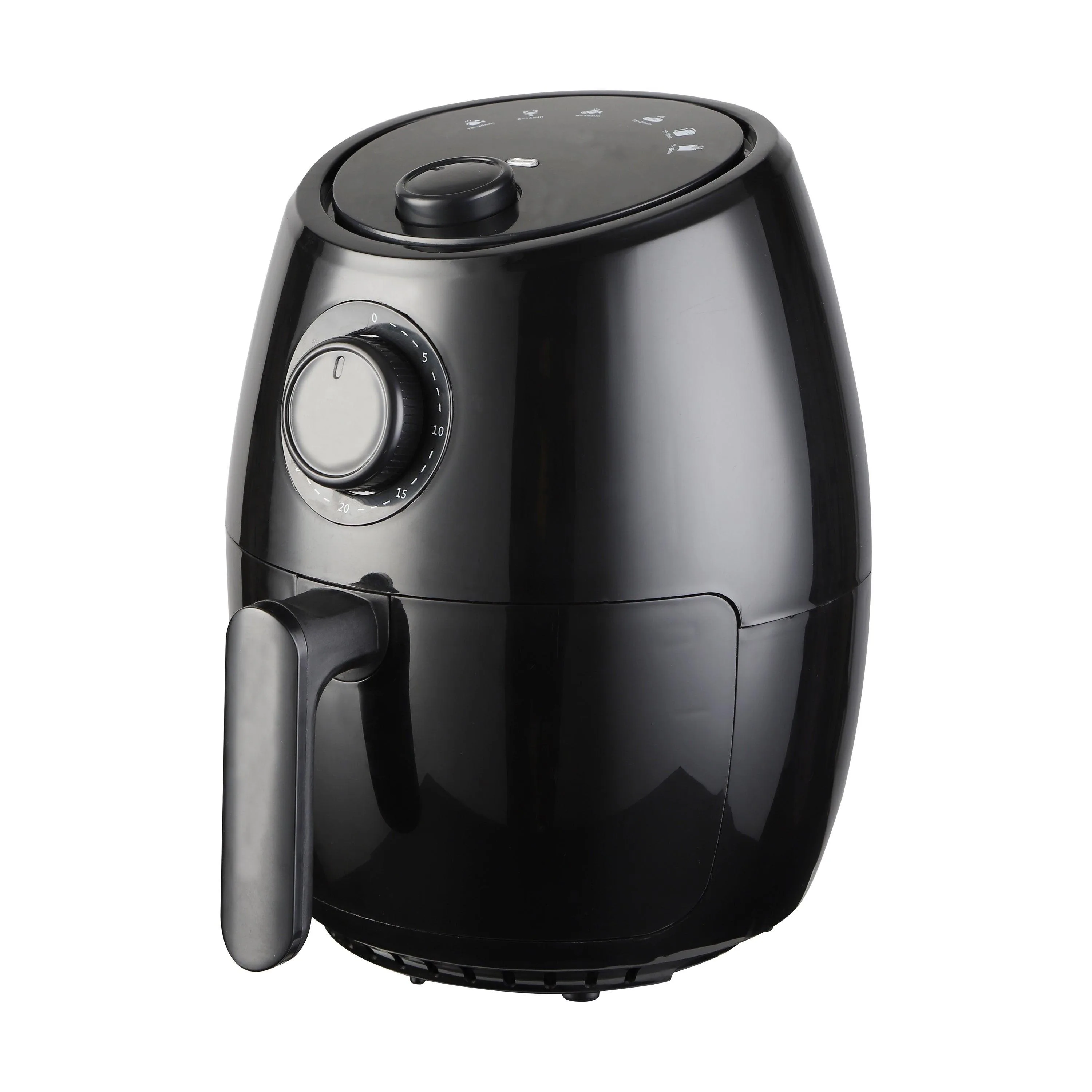 Supersonic National 2.1Qt Air Fryer Black