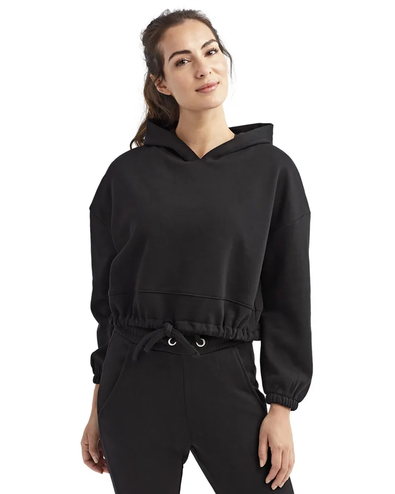 TriDri® Women's Cropped Maria Hooded Sweatshirt