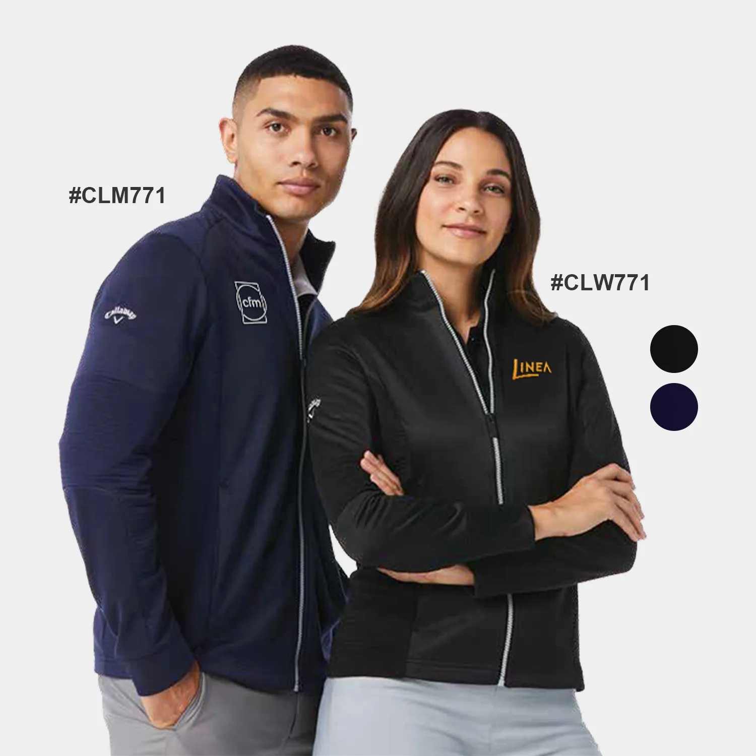 Callaway® Ottoman Full Zip Women's Long Sleeve Jacket