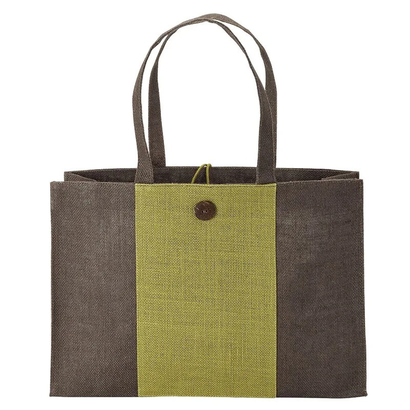 Charlotte Natural Jute Tote view 2